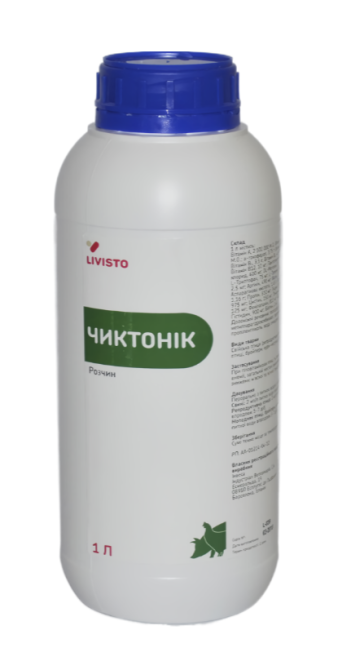 ЧИКТОНИК 1 л LIVISTO Испания (оригинал) (срок до 10.2026 г) Винница - изображение 1
