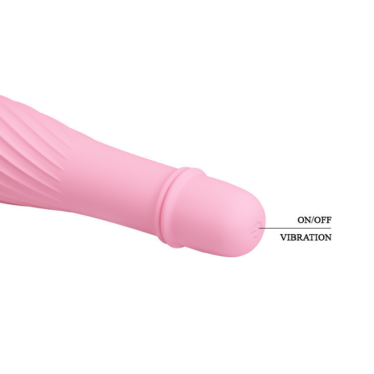 Вибратор - Pretty Love Solomon Vibrator Light Pink Sex Aura Киев - изображение 7
