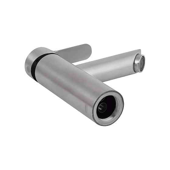 Змішувач для раковини Brinex Pure 001F низький Nickel BRIPUR001FNKL Київ