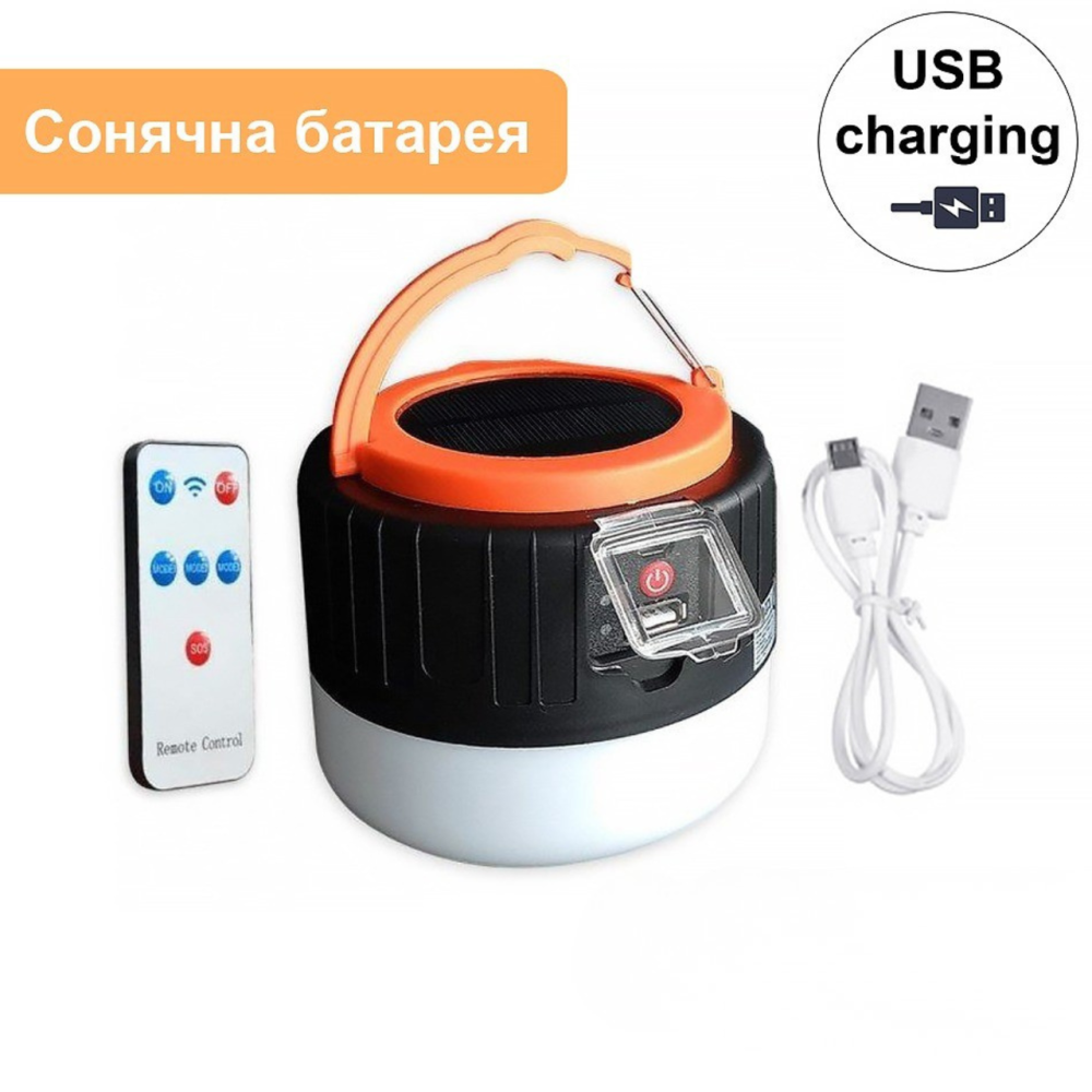 Лампа аккумуляторная светодиодная с солнечной батареей и USB-зарядкой CATA CT-4289 Каменец-Подольский - изображение 11