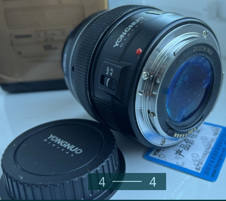 Объектив: YONGNUO YN100MM 100mm. F/2.0 для Canon.Новий!! Киев - изображение 1