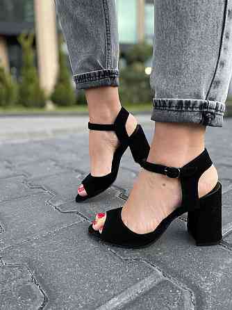 Nivelle Босоніжки жіночі NIVELLE 1897/9510-9544 чорні (літо, замша натуральна) (3709) Коломия