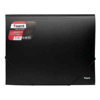 Папка на резинках Axent А3, black (1506-01-А) Винница