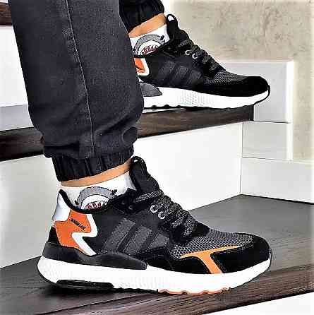 Кросівки Чоловічі Adidas Jogger Чорні Адідас (розміри: 41) Відео Огляд Дніпро