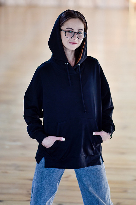 Женская зимняя толстовка на флисе Jasmin,р.М(46). Киев - изображение 1