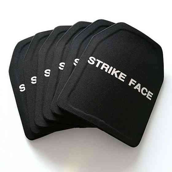 Комплект легких бронеплит Strike face NIJ III (3 класс ДСТУ) 1.7 кг Винница