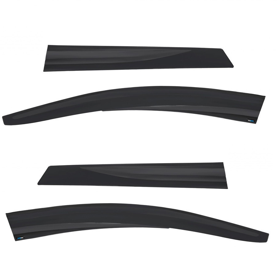 Дефлектори вікон (вітровики) Renault Duster 2017-2023, 4шт, SunPlex, на скотчі Вінниця - фото 2