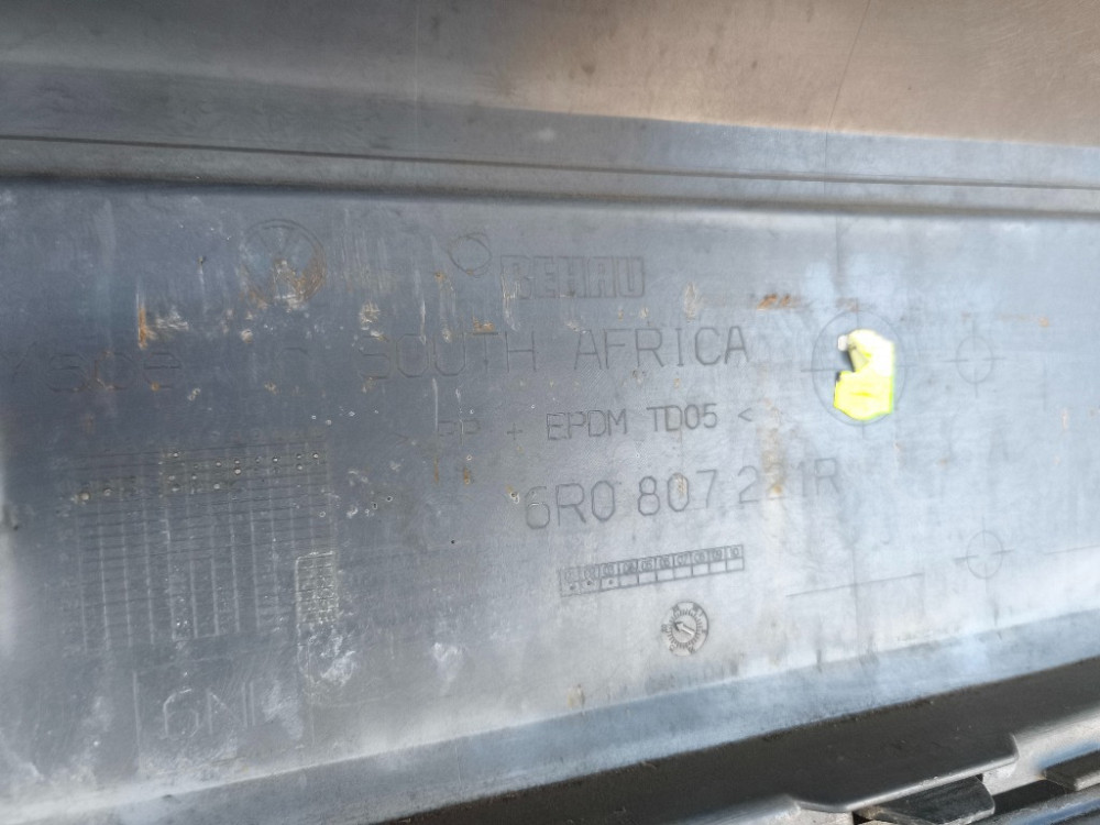 Бампер передній Volkswagen Polo 2014-2017 (6R807221R) Ковель - изображение 4