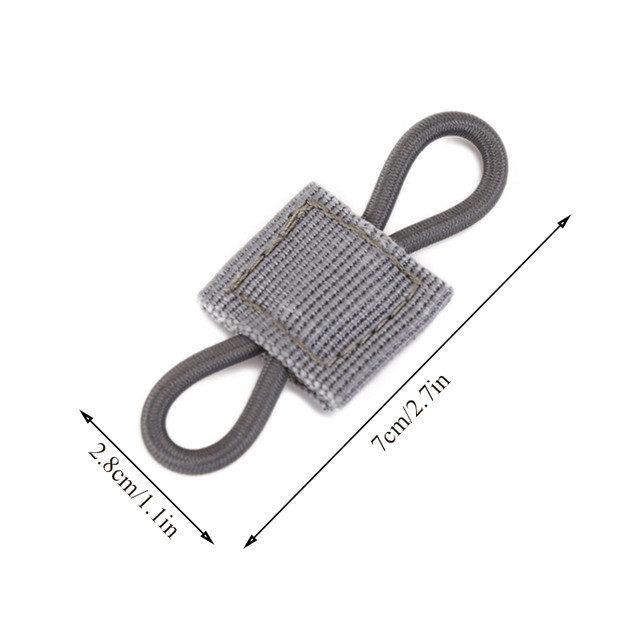 Пряжка для тактичних жилетів Резинка тактична фіксатор тримач для строп 2.5 см системи Моллі Одеса - фото 19