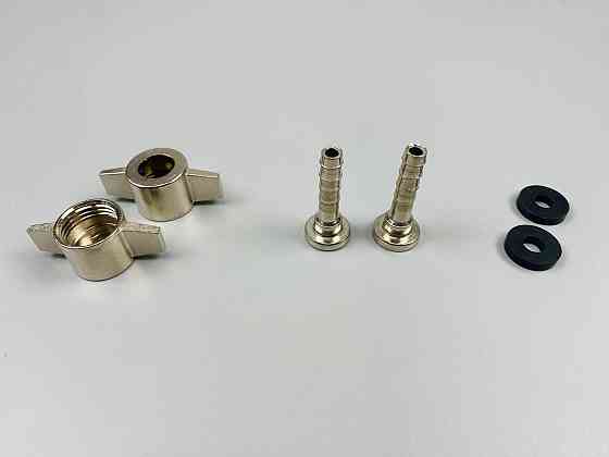 Наконечник шланга підкачки на 6мм (6,35мм) М16х1,5 (сплав цинк алюміній) (універсальна позиція) Мукачево