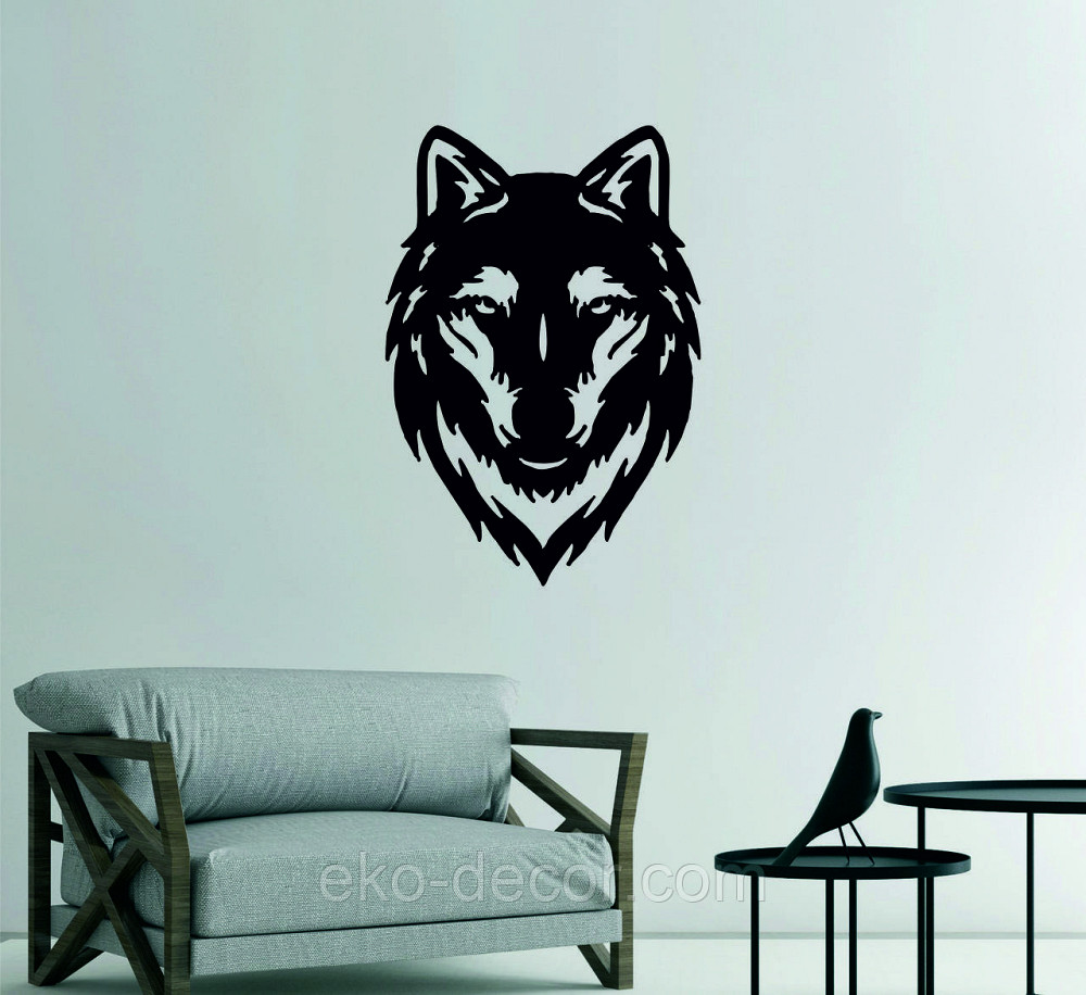 Декоративное настенное Панно «Волк», Декор на стену Киев - изображение 4
