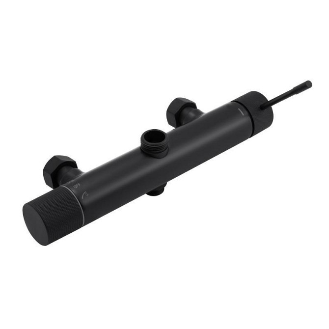 Душевая система для душа Qtap Scorpio на два потребителя QTSCO51105OGB Black Matt, Латунь Харьков - изображение 3