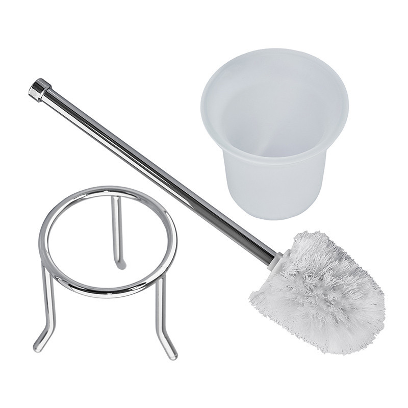 Напольный ерш с тремя ножками из стекла Zerix AFB-905 (ZX5076) Харьков - изображение 2