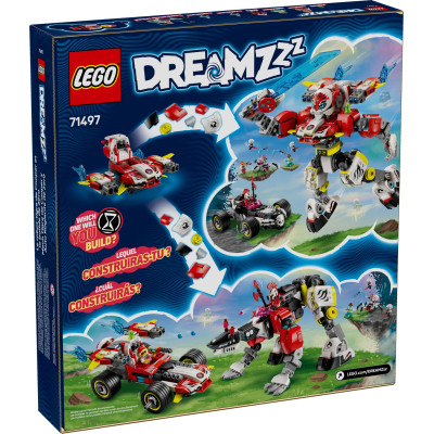 Конструктор LEGO DREAMZzzzz Робот-тигр Купера и Хот-род авто Зеро (71497) Винница - изображение 11