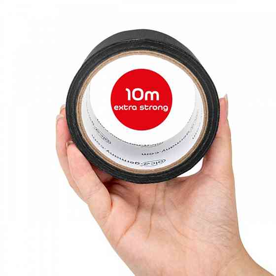 Ізоляційна стрічка (ізолента) "PowerTape" 50мм х 10м 0,2мм чорна Alca, 554300 Київ