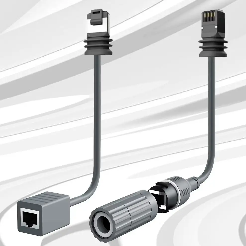 Комплект коннекторов Starlink Gen3 кабель адаптер (2 шт.) Серый Киев - изображение 2