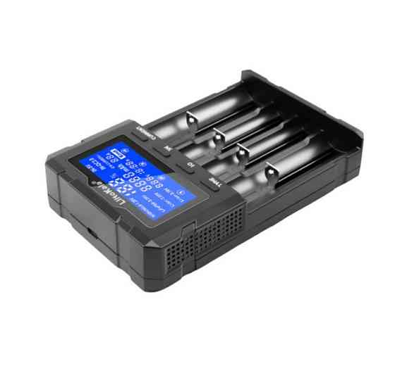 Зарядний пристрій для акумуляторів 18650 швидка зарядка QC3 LiitoKala Lii-KU4 Київ