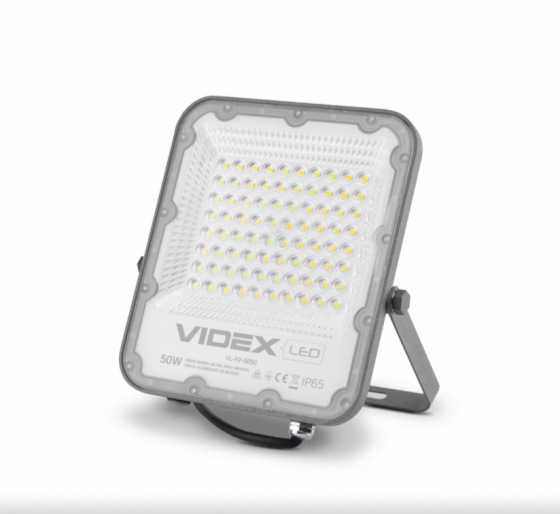 LED Прожектор 50W 5000К 220V VL-F2-505G Videx Житомир