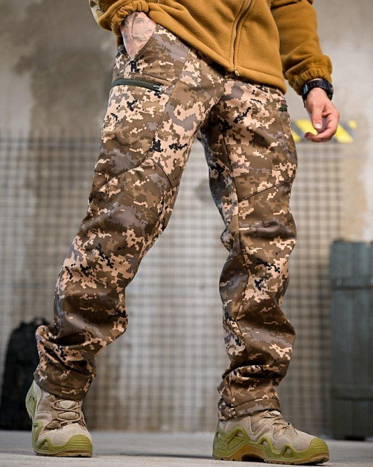 Тактичні штани софтшел DRAFT висока талія draft високий пояс ВТ7614 Одеса - фото 3