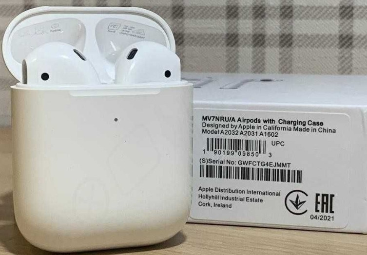 Наушники Airpods 2 к 1в1!!+ чехол в подарок. Киев - изображение 3