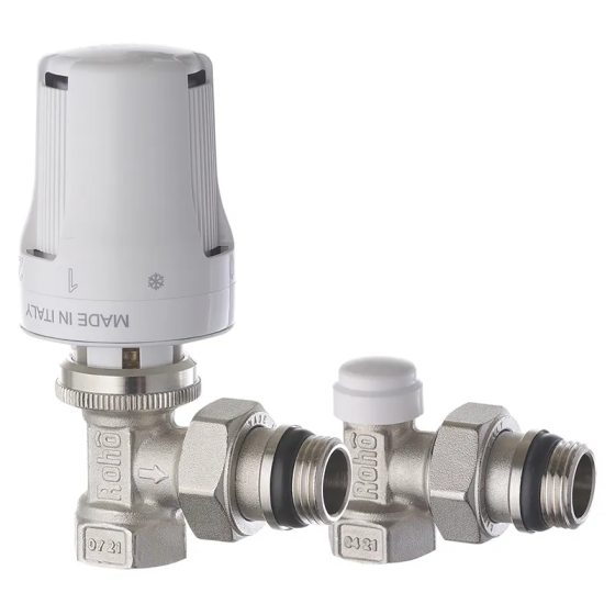 Комплект для підключення радіатора Roho R5151-050K - 1/2" кутовий    ( RO0117 ) 36607 Харків