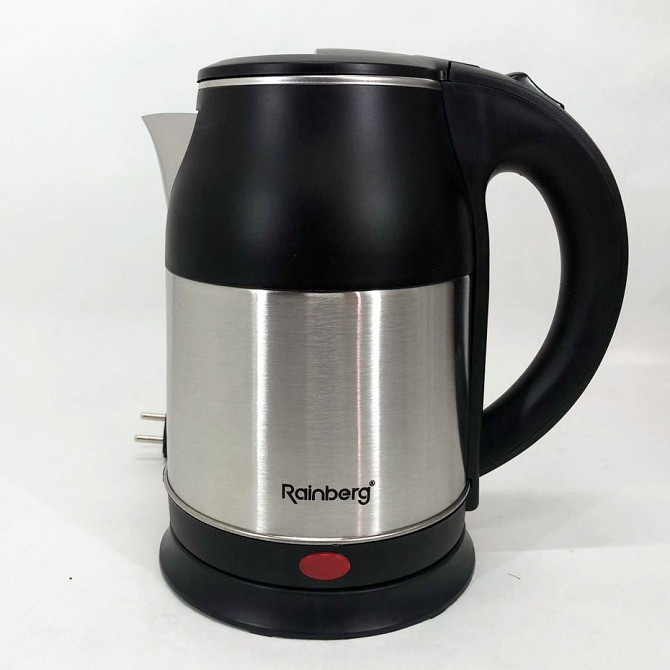 Чайник красивый электрический Rainberg RB-808 2000 Вт 2 л, Изысканный электрочайник JF-70 Львов - изображение 6