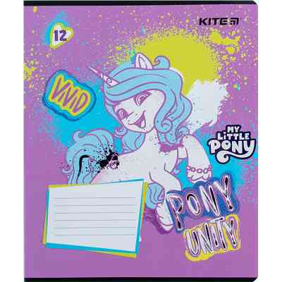 Зошит Kite My Little Pony 12 аркушів, лінія (LP24-234) Вінниця