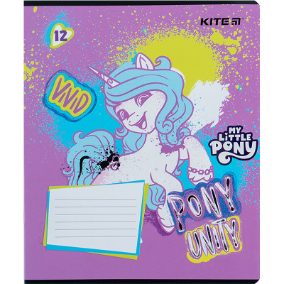 Зошит Kite My Little Pony 12 аркушів, лінія (LP24-234) Вінниця - фото 3
