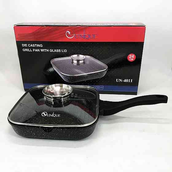 Лита алюмінієва сковорода, Сковорода алюмінієва поглиблена для приготування на пару CA-81 Івано-Франківськ