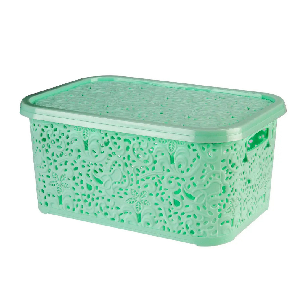 Корзинка с крышкой 