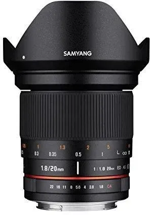 Объектив Samyang 20mm T1,8 ED UMC AS (Fuji X) Киев - изображение 1