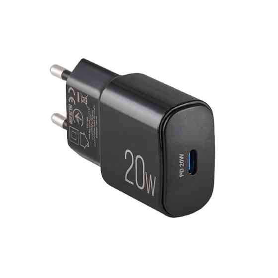 Сетевое зарядное устройство Brevia ePower PD20W USB-C черный Львов