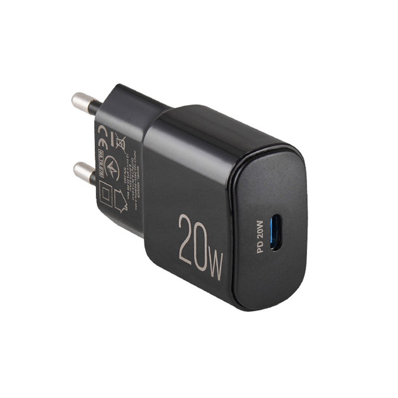 Сетевое зарядное устройство Brevia ePower PD20W USB-C черный Львов - изображение 2