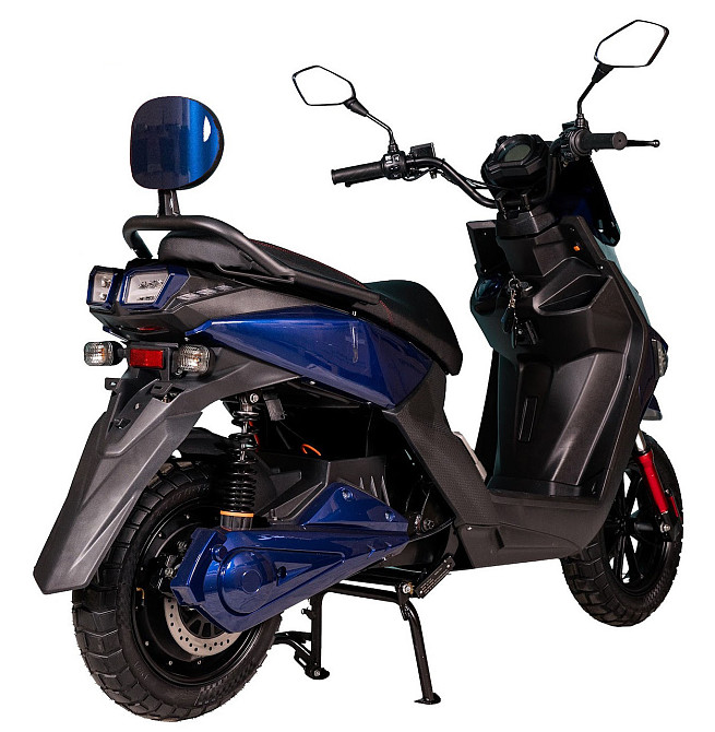 Електроскутер ATLAS Fox 2000W Cyan Blue Київ - фото 2