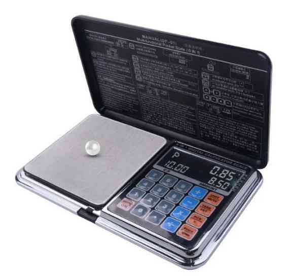 Ювелірні ваги DP-01 1000г /0.1 г (з вбудованим калькулятором) Київ