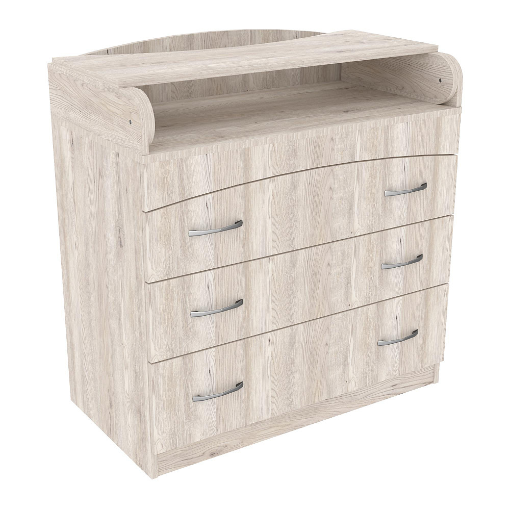 Комод пеленальний №2, Самоа Димчастий, 864/465/916 Львів - фото 1