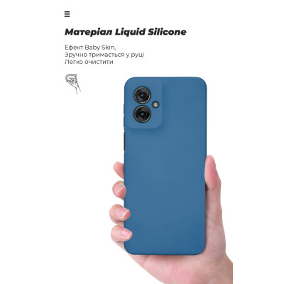 Чехол для мобильного телефона Armorstandart ICON Motorola G55 5G Camera cover Blue (ARM81208) Винница - изображение 7