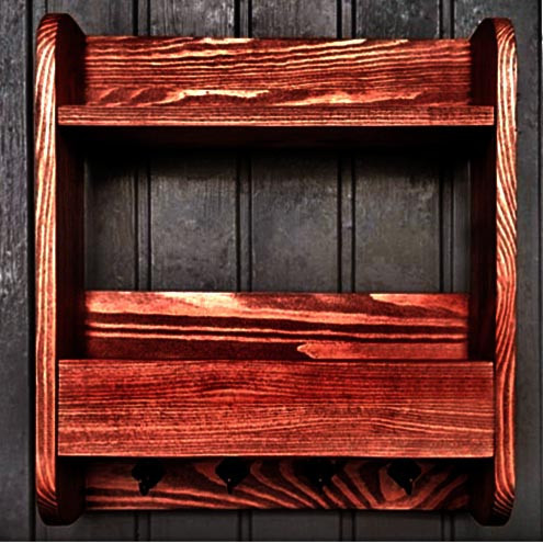 Ключница деревянная 