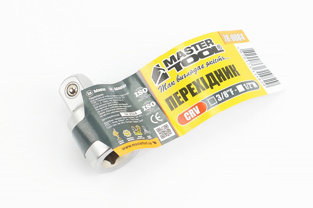 Перехідник з 3/8" на 1/2" CrV 78-0084 Київ - фото 1