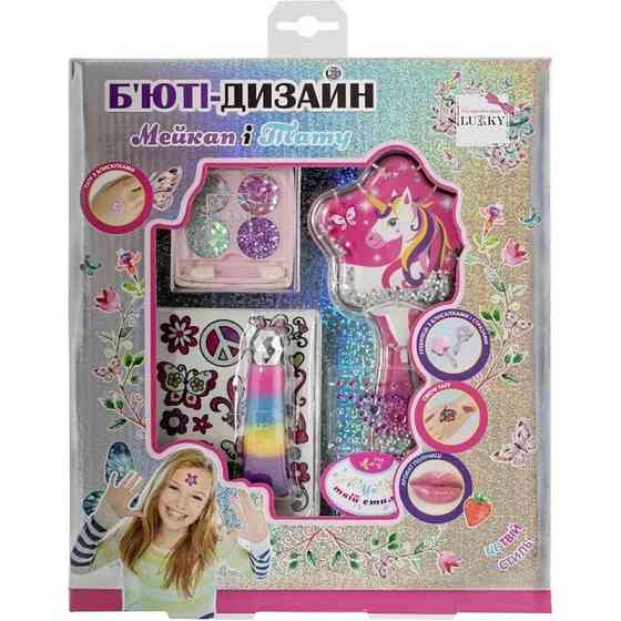 Дитячий набір кометики "Мейкап і тату" T20723 палетка 4 кольори Вінниця