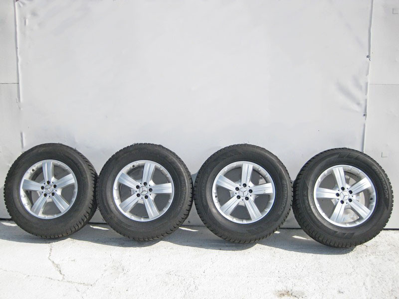 Mercedes-Benz  A1644010602 Комплект дисків R18 8J H2 ET53 GL X164 з гумою Hankook Winter I*Cept X 285/60 R18 116T Одесса - изображение 1