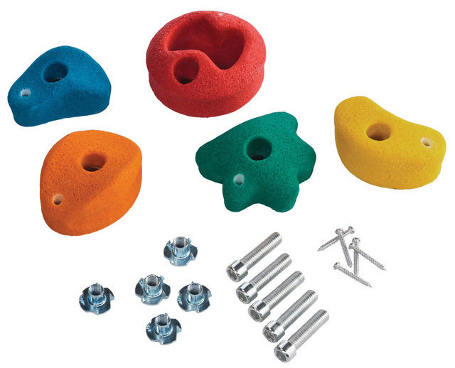 Детский набор зацепов для скаладрома, 5 ШТ., размер M (Средний) Киев - изображение 2