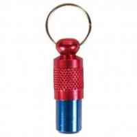 Капсула на нашийник для адреси (червоно-синя) (TX-2279) Київ