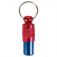 Капсула на нашийник для адреси (червоно-синя) (TX-2279) Київ - фото 1