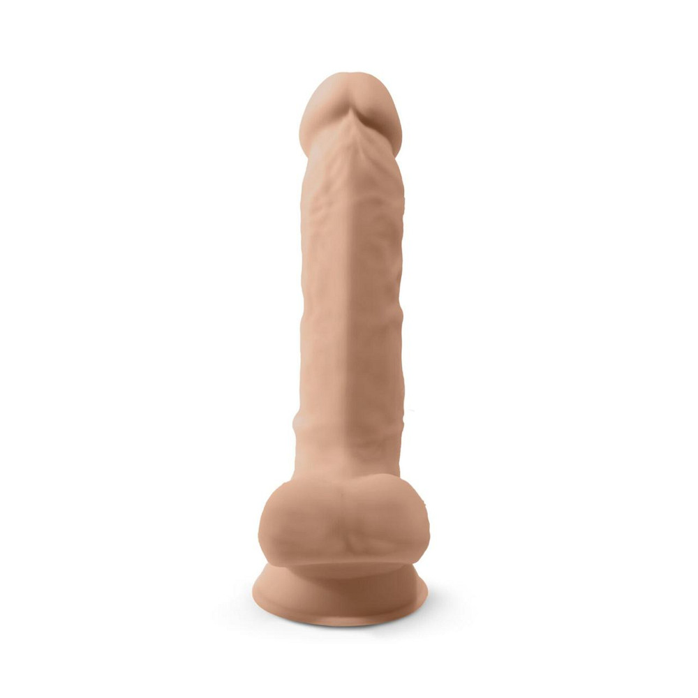 Фаллоимитатор SilexD Tomas Flesh (MODEL 1 size 9in), двухслойный, силикон+Silexpan, диаметр 4,9см Sex Aura Киев - изображение 3