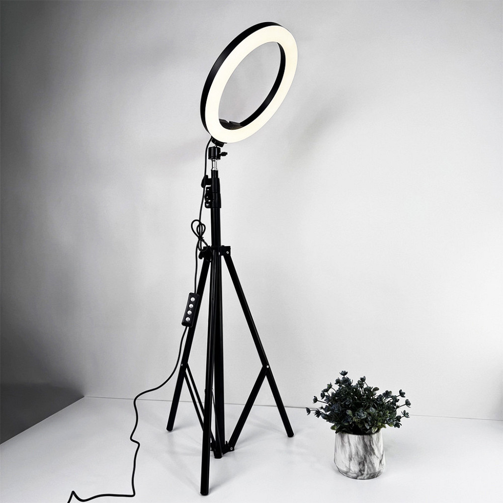 Кільцева лампа NNSD-260 (26см) + штатив 2,1м Київ - фото 2