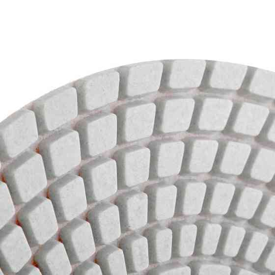 Окружность алмазная шлифовальная, гибкая на липучке 125 мм P150. INTERTOOL BT-0929 Киев