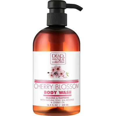 Гель для душа Dead Sea Collection с ароматом вишневых цветов 500 мл (7290119481439) Винница - изображение 1