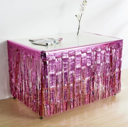 Дощик широкий на стіну та стіл 74 см на 274 см рожевий Київ - фото 2