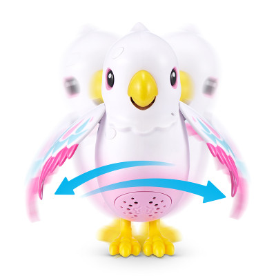 Интерактивная игрушка Pets & Robo Alive Волшебная птичка Полли (9561) Винница - изображение 8